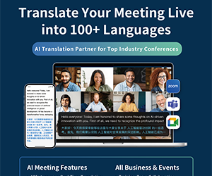 PolyPal promotion: translate your meeting live into 100+ languages